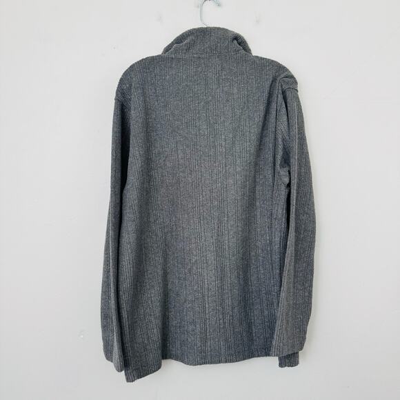 Axcess Gray 1/4 Zip Pullover Sweater Men’s Size L - Picture 5 of 7